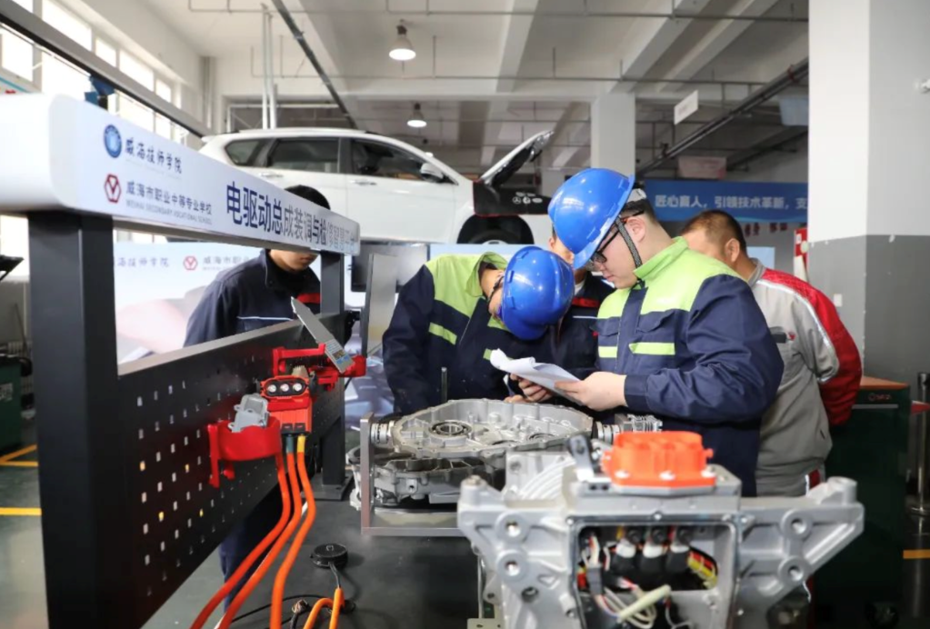 首届中韩（山东）技能人才交流合作大会活动现场。（受访者供图）