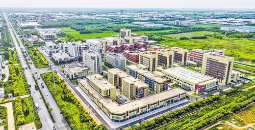 近日，无人机拍摄的衡水科技谷。本报记者 李佳泽摄