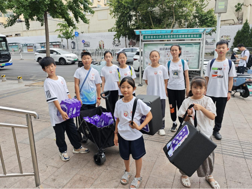 全环境立德树人|“一瓶水也是爱” 台东街道“小运水工”上线啦