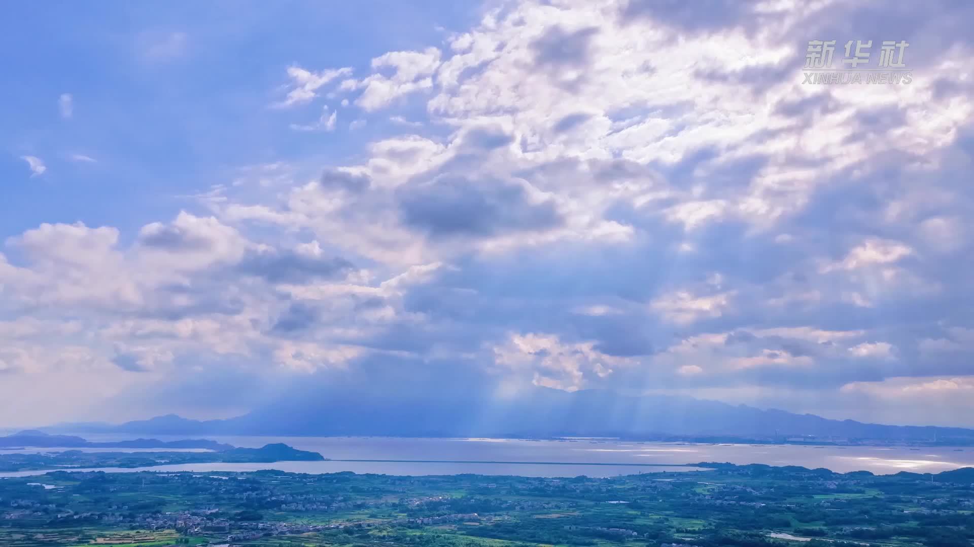 江西湖口：光影诗行 乡村如画