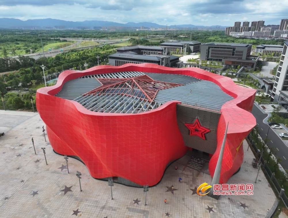 南昌军事主题公园新展陈区建设项目已完成85%(图)