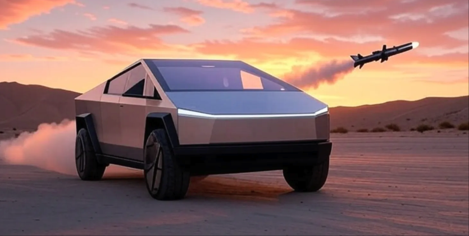 美国军方采购特斯拉Cybertruck,但是把它当导弹“靶子”