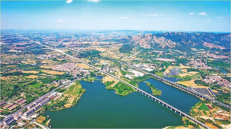 潍烟高铁饮马池水库特大桥