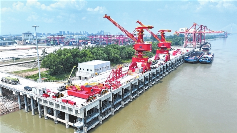 九江港：多用途与滚装码头齐头并进（图）