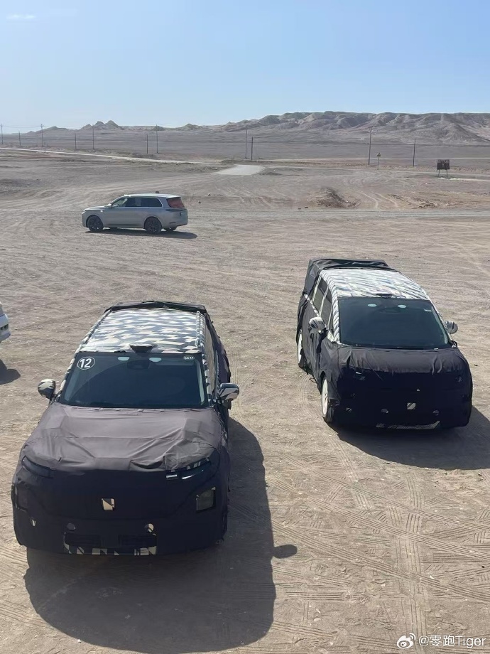 零跑旗舰D系列新车谍照曝光,2026年一季度量产