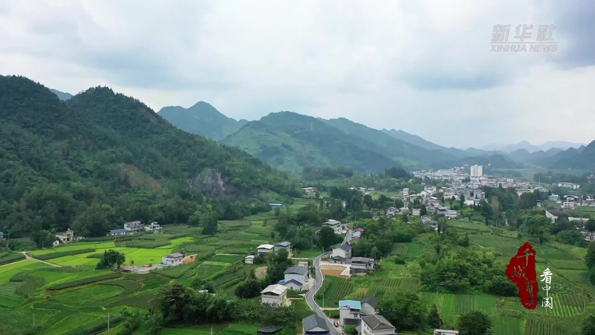 千城百县看中国丨湖北鹤峰：秋日里的金黄玉米饼