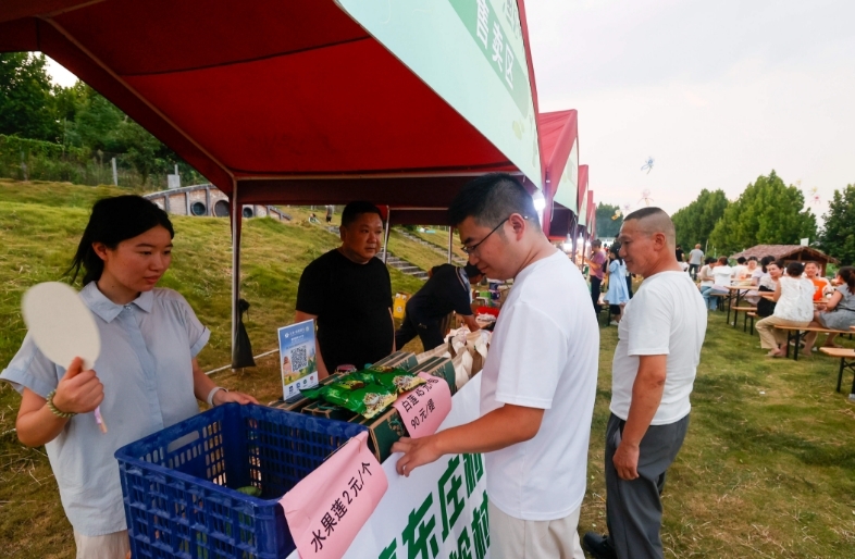 九江湖口县城山镇第五届荷花节启幕