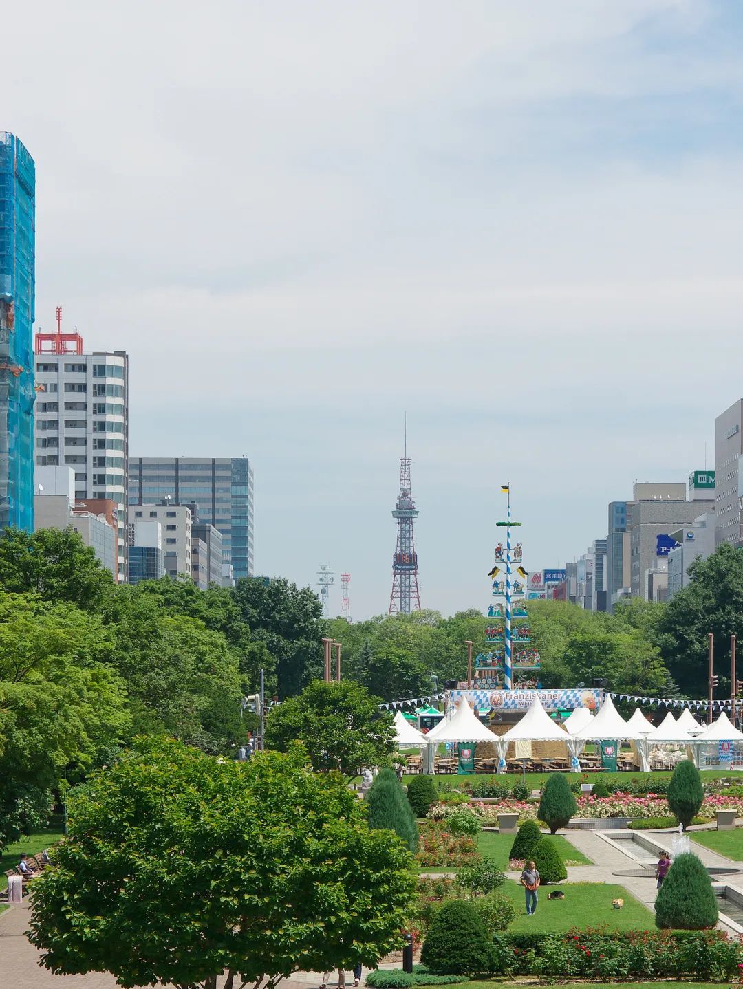一年一度的札幌夏季祭典