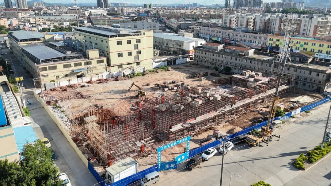 后溪村“工改工”项目加速建设中