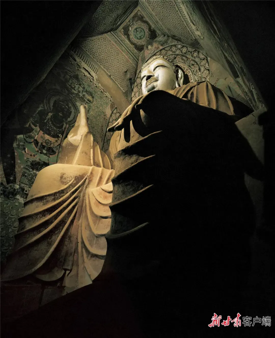 莫高窟第130窟弥勒大佛像(盛唐)吴健/摄