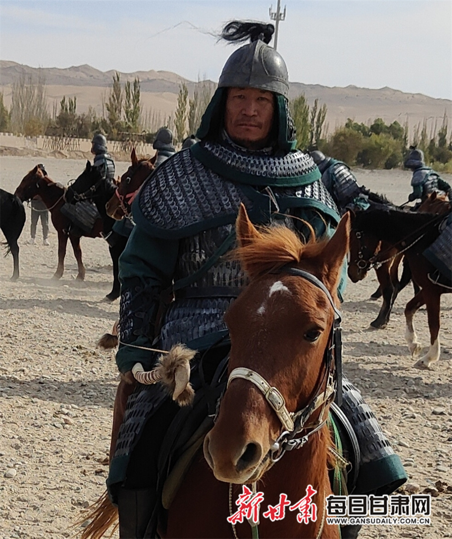 新军参与剧组拍摄