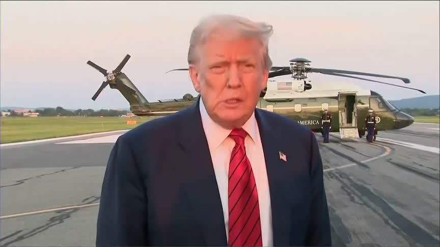 特朗普：希望加沙民众都有饭吃，我们是唯一向当地运送食物的国家