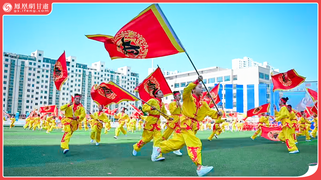 风闻丨甘肃中运会超燃启幕　3000小将热血battle