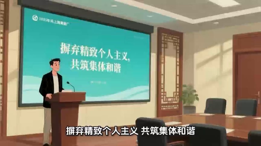 “拥抱集体，共筑和谐，摒弃精致个人主义！”🌟✨