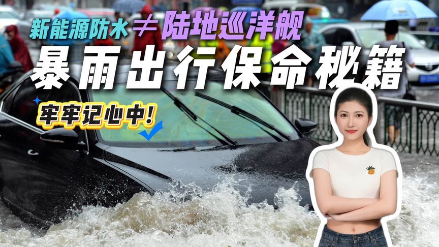 新能源车暴雨出行保命秘籍，做好这十条，才算真正老司机