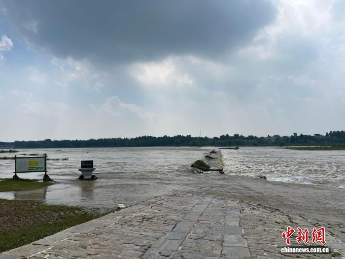 大汶河明石桥遗址。中新社记者 李京泽 摄