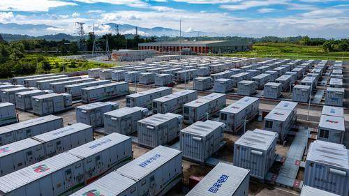 7月23日，合川区，双槐新型储能电站。记者 尹诗语 摄