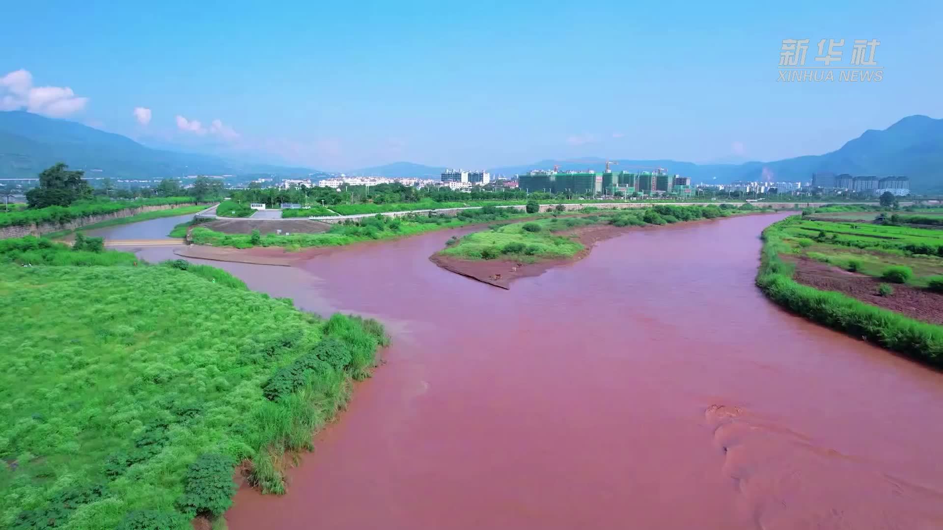 云南元江：盛夏河谷 鹳舞翩跹