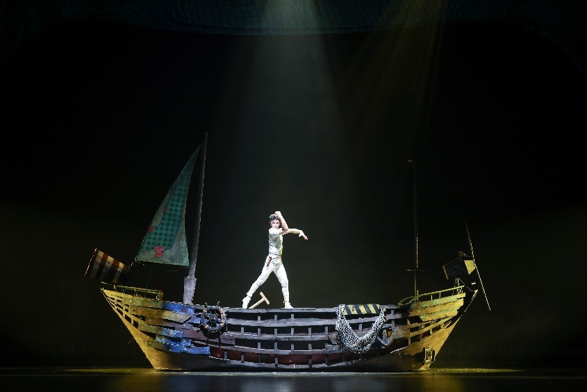 苏超南通出圈,杂技更胜一筹 《寻梦出海记——大海小海》热演南京