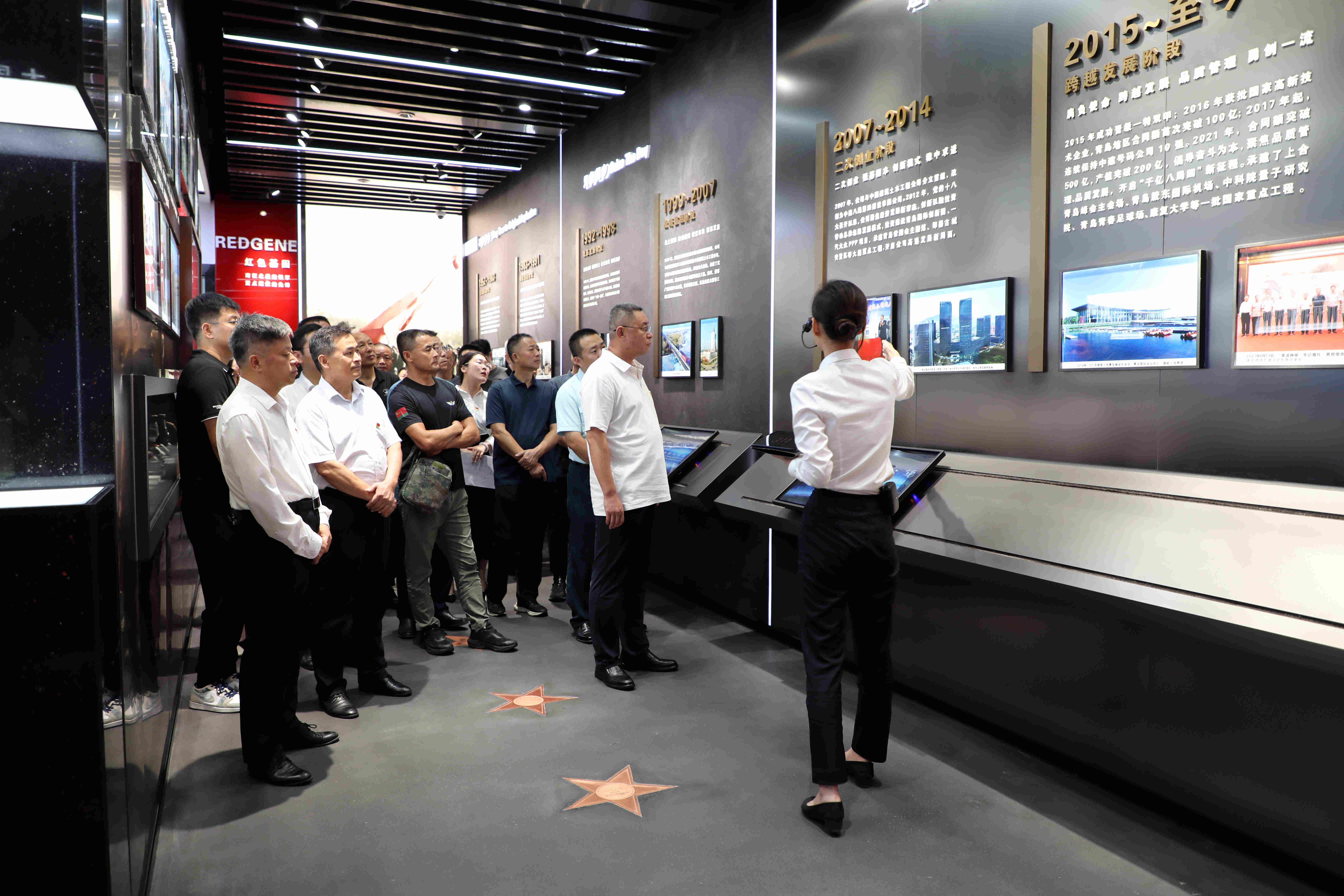 军地企共筑红色联盟——青岛市即墨区住建局与中建八局四公司开展庆“八一”共建活动