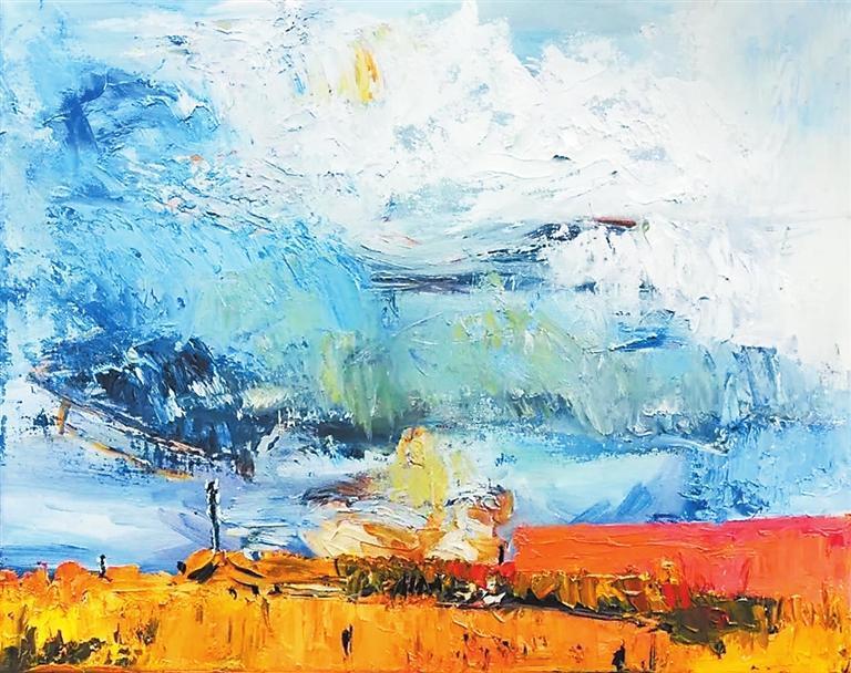 故土　（油画）　刘伟