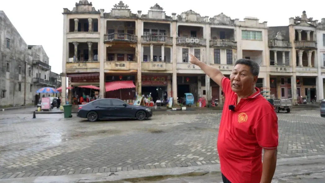 台山人赴海外谋生，积攒财富后回乡盖房置业，梅家大院就是一个著名的侨墟