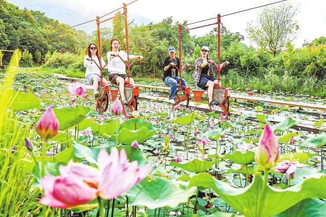 庐山市：暑期乡村旅游热（图）