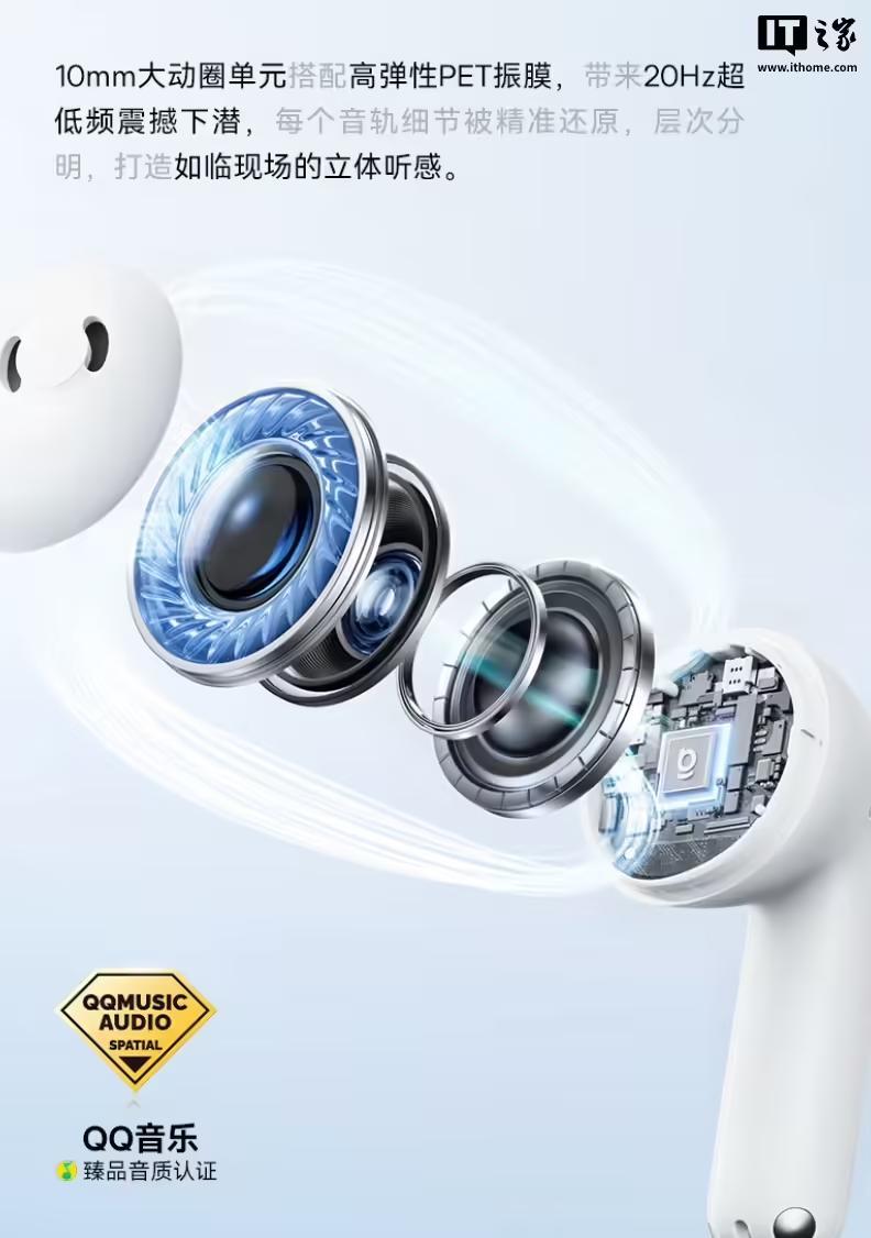 倍思推出BS1半入耳式蓝牙耳机:10mm动圈、50小时续航,99元