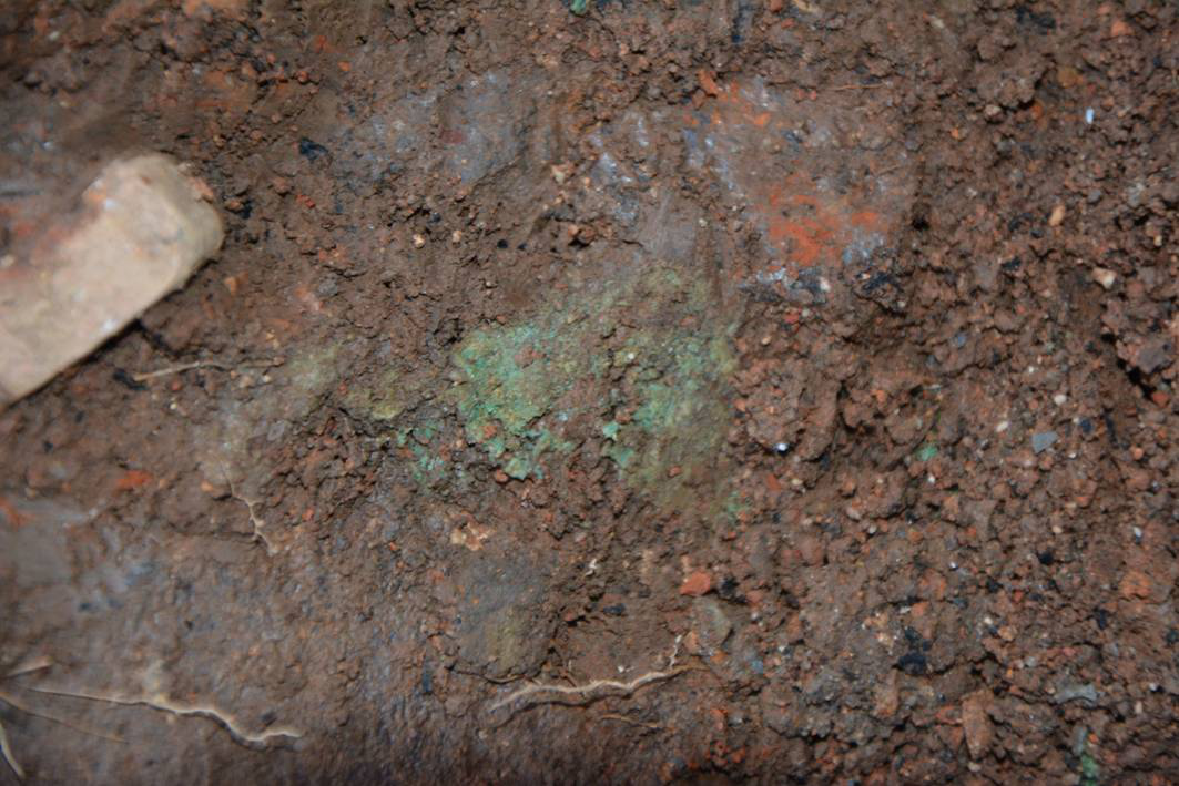 明中晚期作坊遗址出土釉上彩颜料