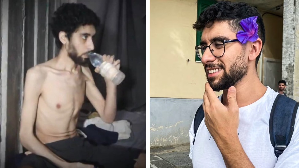 哈马斯发放以色列人质视频：骨瘦如柴环境恶劣