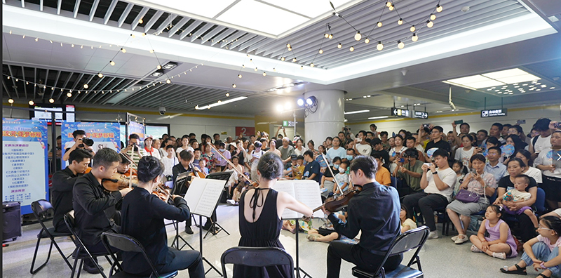 到南昌地鐵邊納涼邊聽音樂會 8月至9月間每半個月舉辦一場