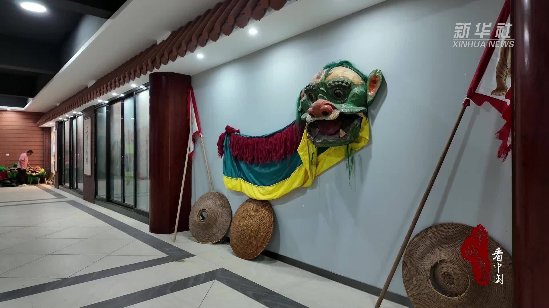 千城百县看中国｜福建晋江：青狮阵暑期班让青少年爱上非遗