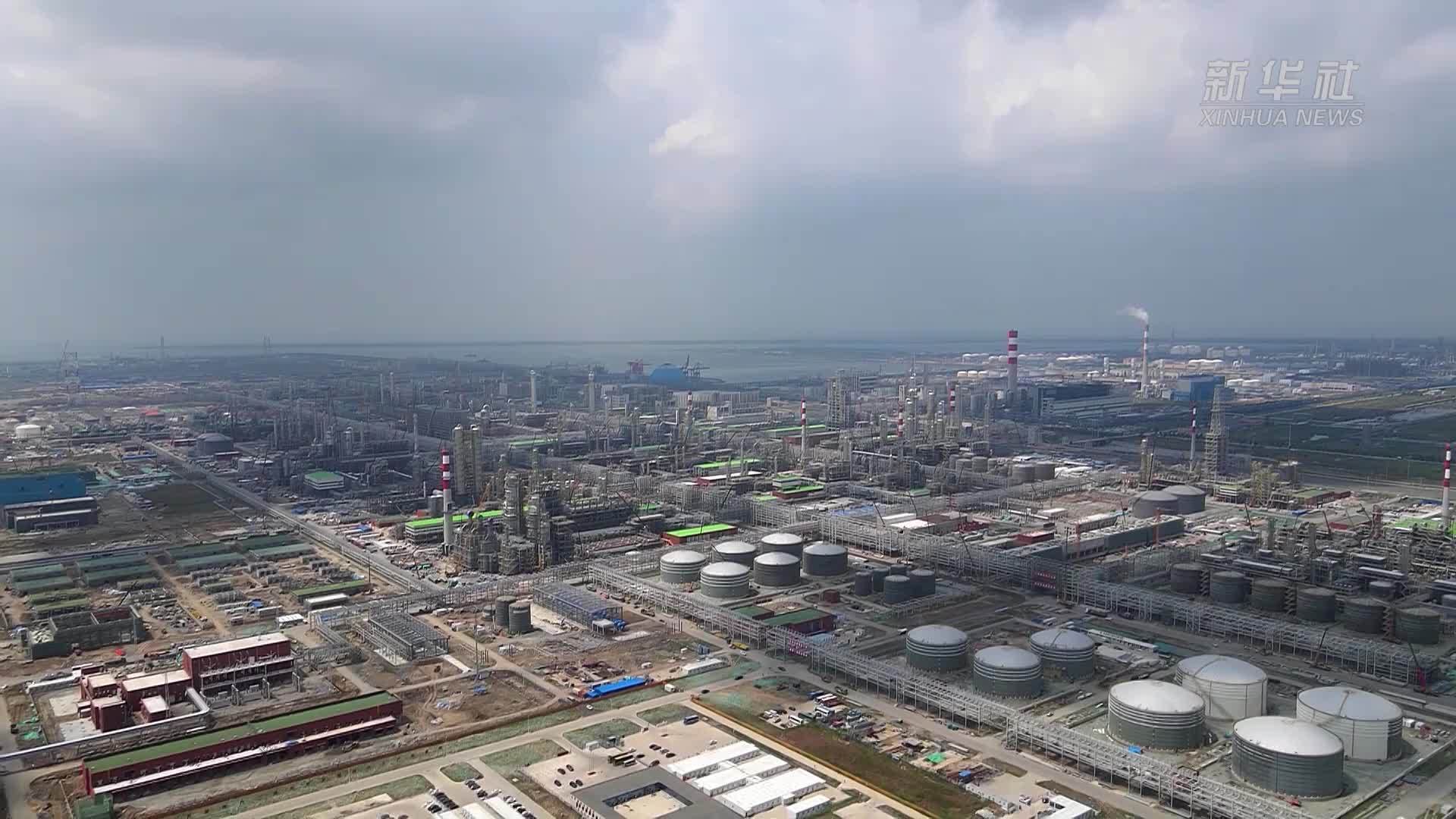 决胜“十四五”·重大工程丨华锦阿美精细化工及原料工程项目建设进行时