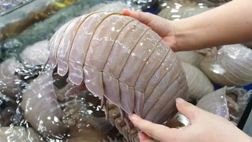 看越南大厨怎么做大王具足虫？外貌吓人了点，但肉极其鲜美