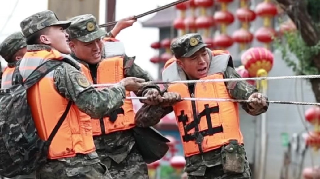 聚焦榆中山洪灾害丨这就是最坚实的力量