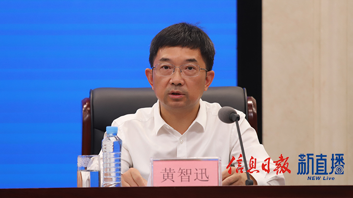 撫州市政府副市長黃智迅（文穎 攝）