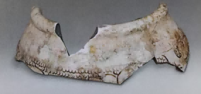 (图二十一,宝丰清凉寺窑四期出土的白釉珍珠地瓷罐标本)