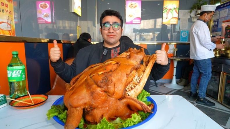 新疆特色麻辣牛头，399/只 ，烂烂的，入口即化，太香了