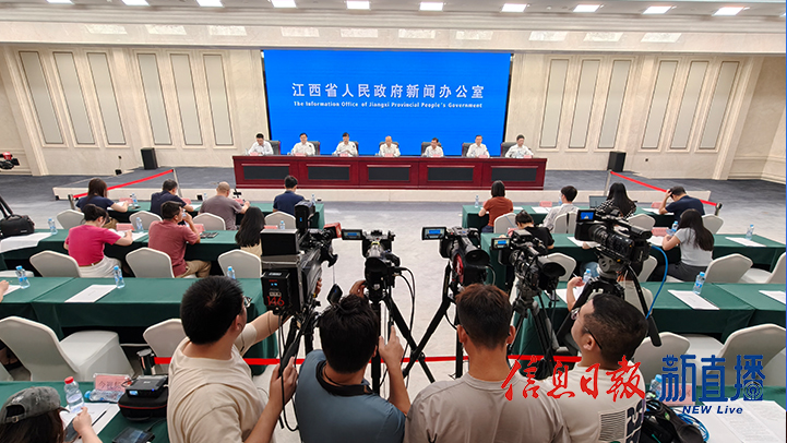 新聞發布會現場（文穎 攝）