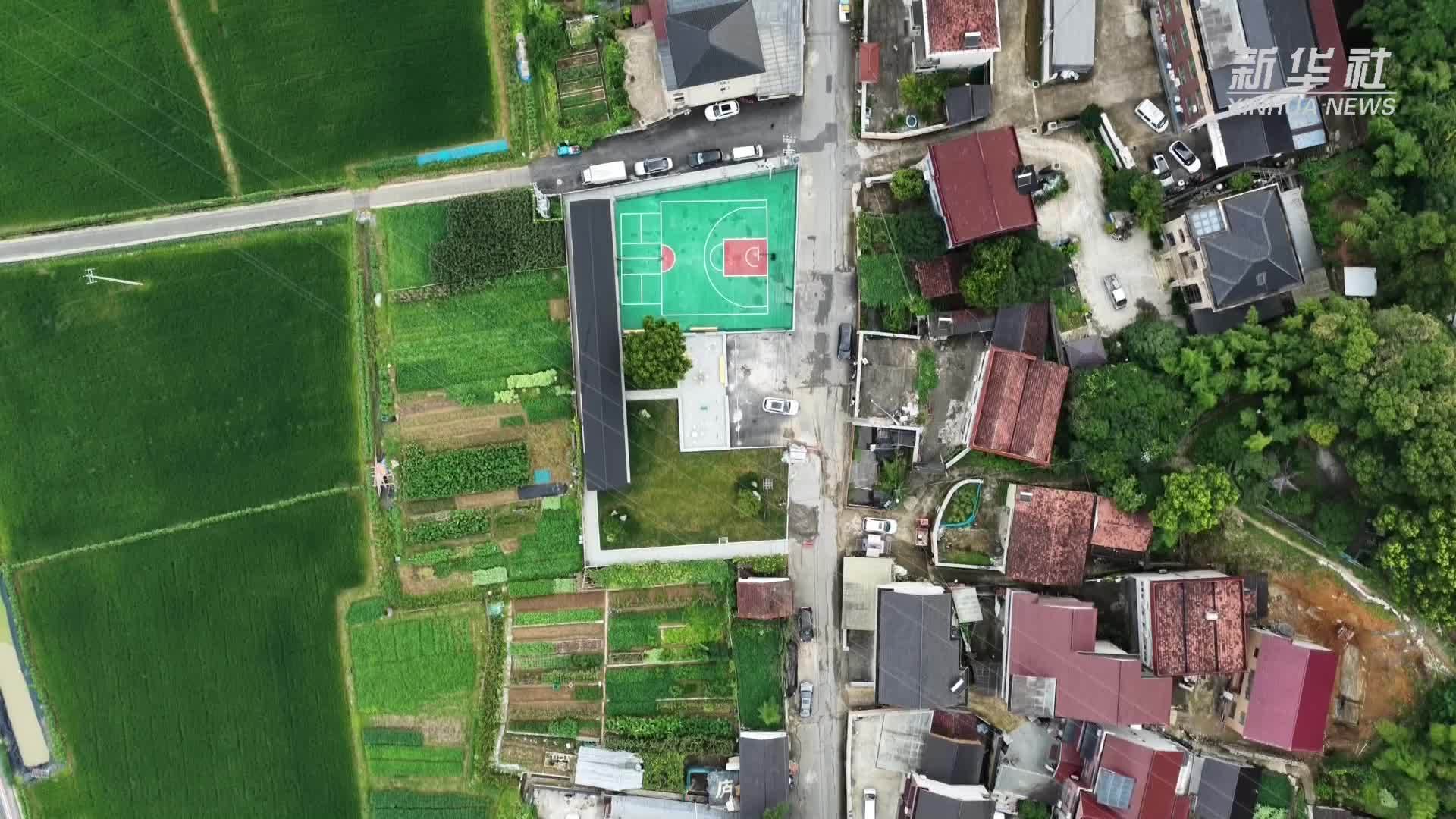 杭州桐庐：打造“金角银边”拓展群众健身空间