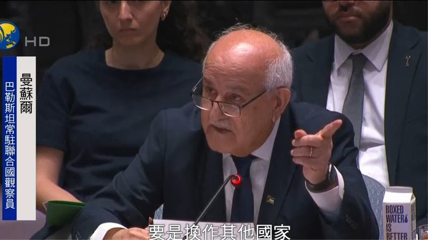 安理会上，巴代表质问“为何以色列还能安坐联合国？”
