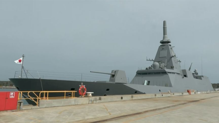 日本首次出口大型成品武器装备，“最上”级护卫舰性能如何？