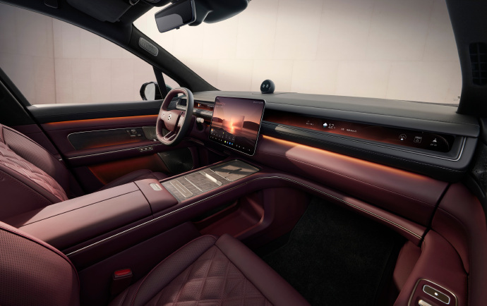 蔚来全新ES8内饰公布:所有可接触部位均为软包 采用ET9同款座舱布局