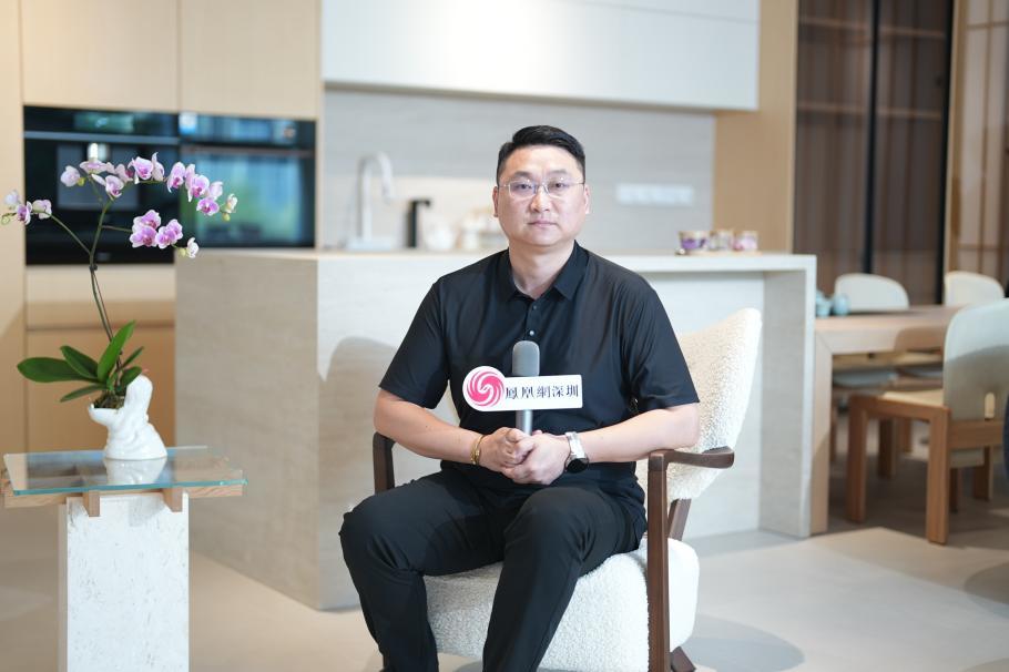 图：金牌整装渠道副总经理 李牛佳