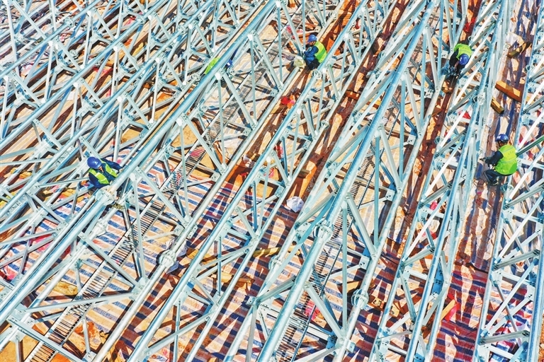 赣州北500千伏变电站新建工程建设正酣（图）