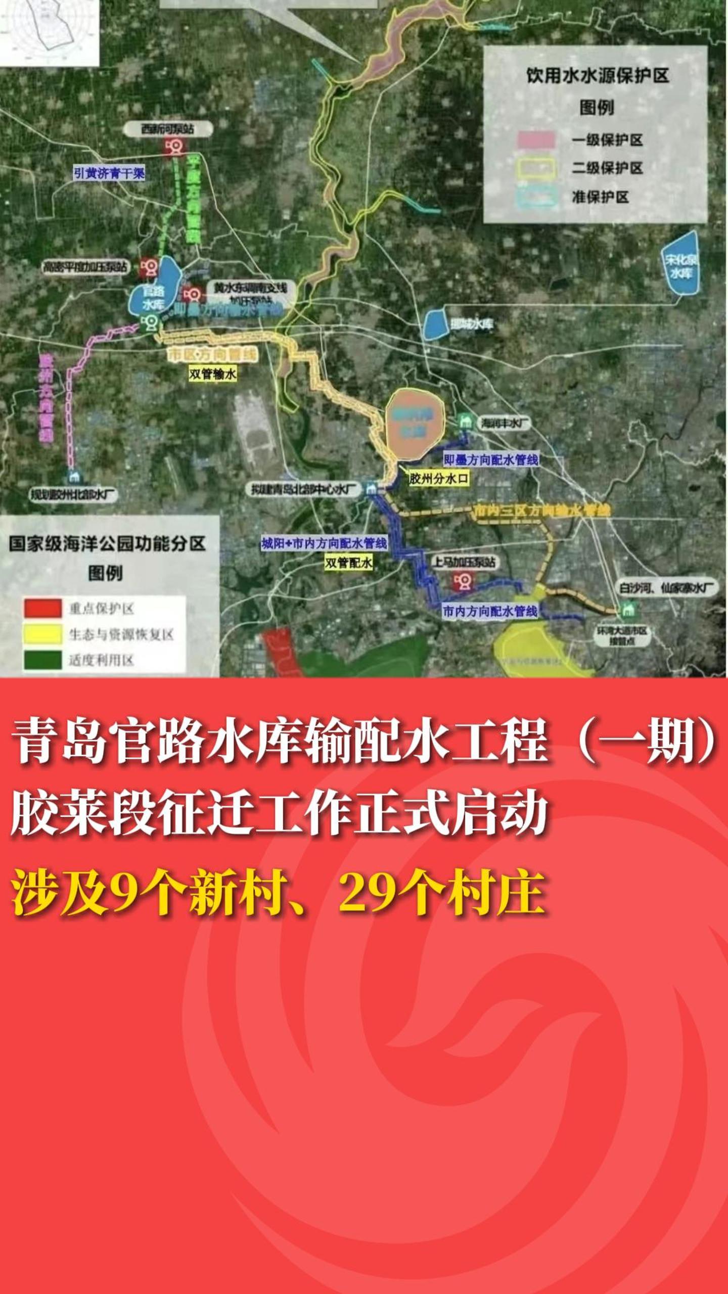 青岛官路水库输配水工程（一期）胶莱段征迁工作正式启动