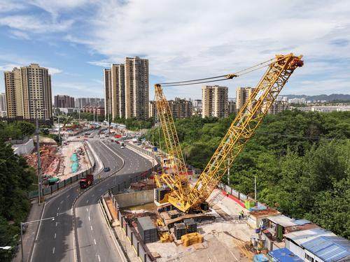 ▲7月2日,重庆轨道交通15号线二期大学城北一路站至张家湾站区间右线隧道施工现场。 通讯员 郭晋 摄