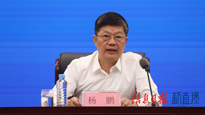 省生態環境廳副廳長級生態環境監察專員楊鵬（文穎 攝）