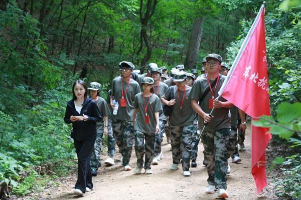 通化师范学院组织学生重走抗联路。受访者供图