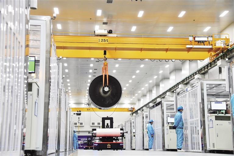 甘肃海亮新能源材料有限公司铜箔智造车间